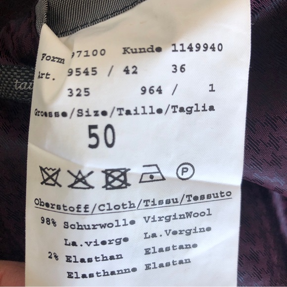 Bugatti Men's Blazer 98% Virgin Wool Euro Size 50 - Picture 5 of 14